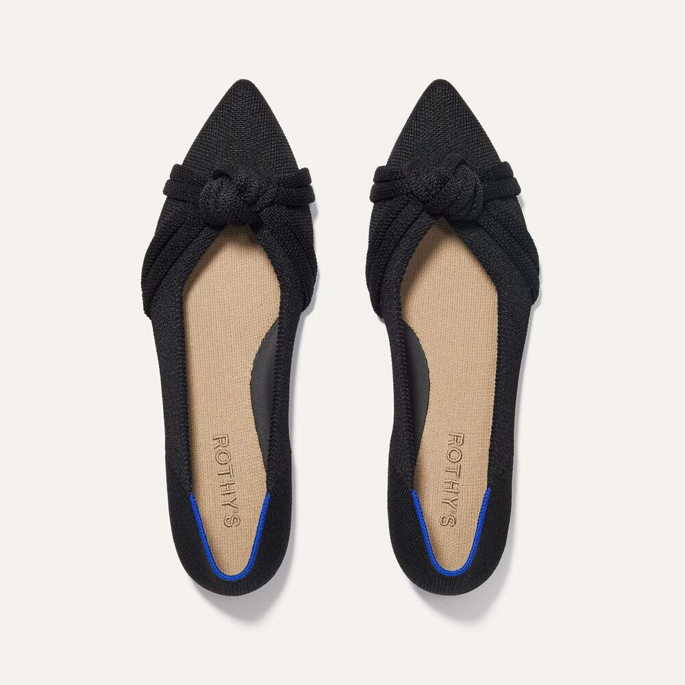 Rothy's The Knot Point II Black Flats